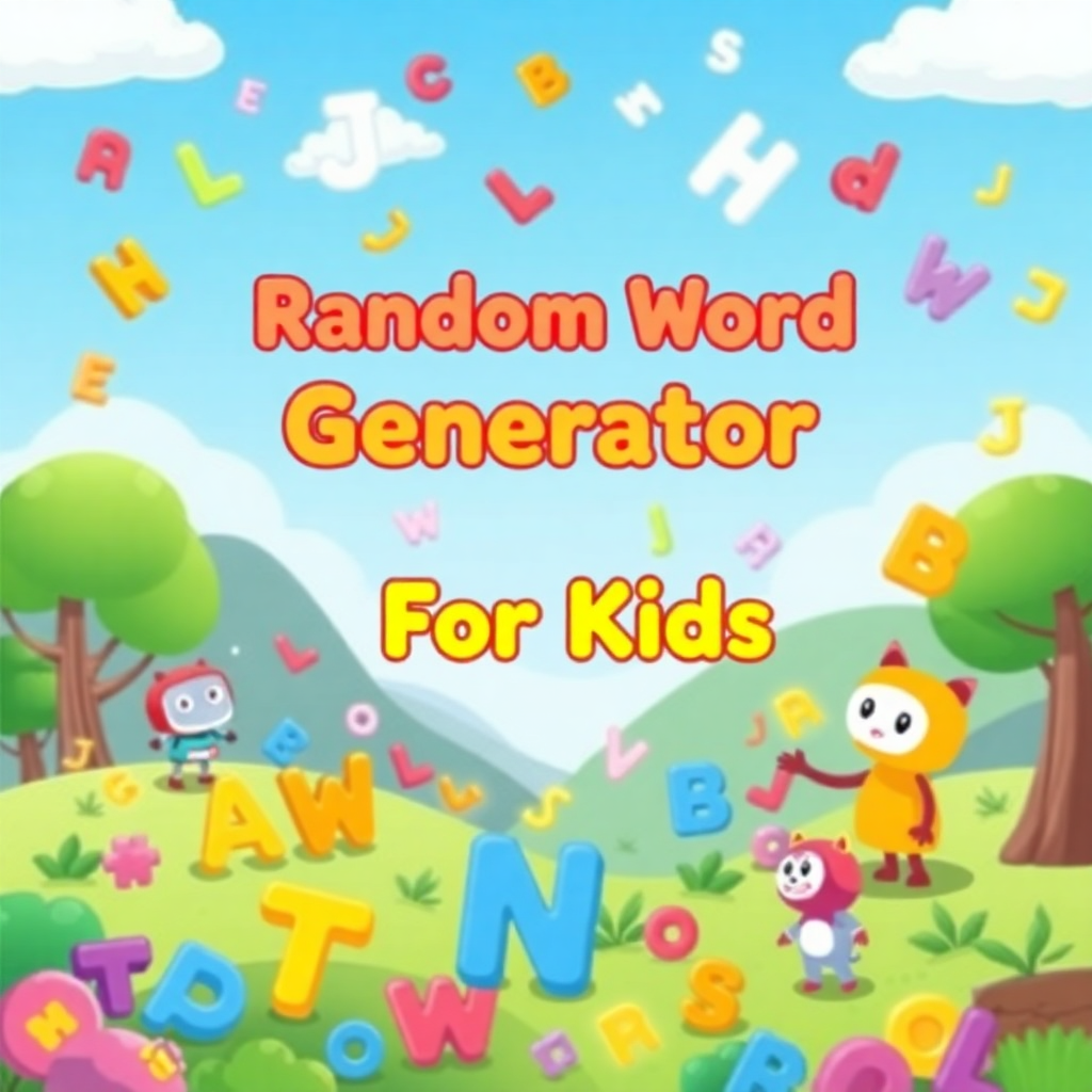 Best Random Word Generator For Kids | Vondy