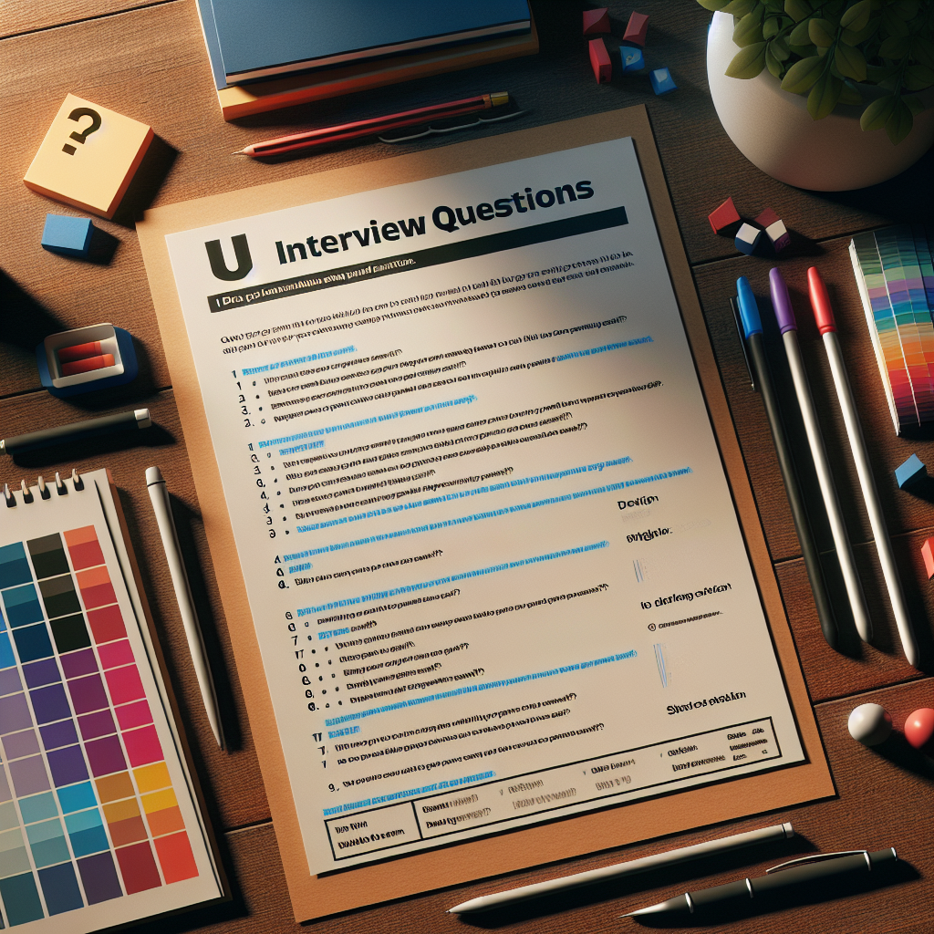 Best Ui Design Interview Question Generator | Vondy