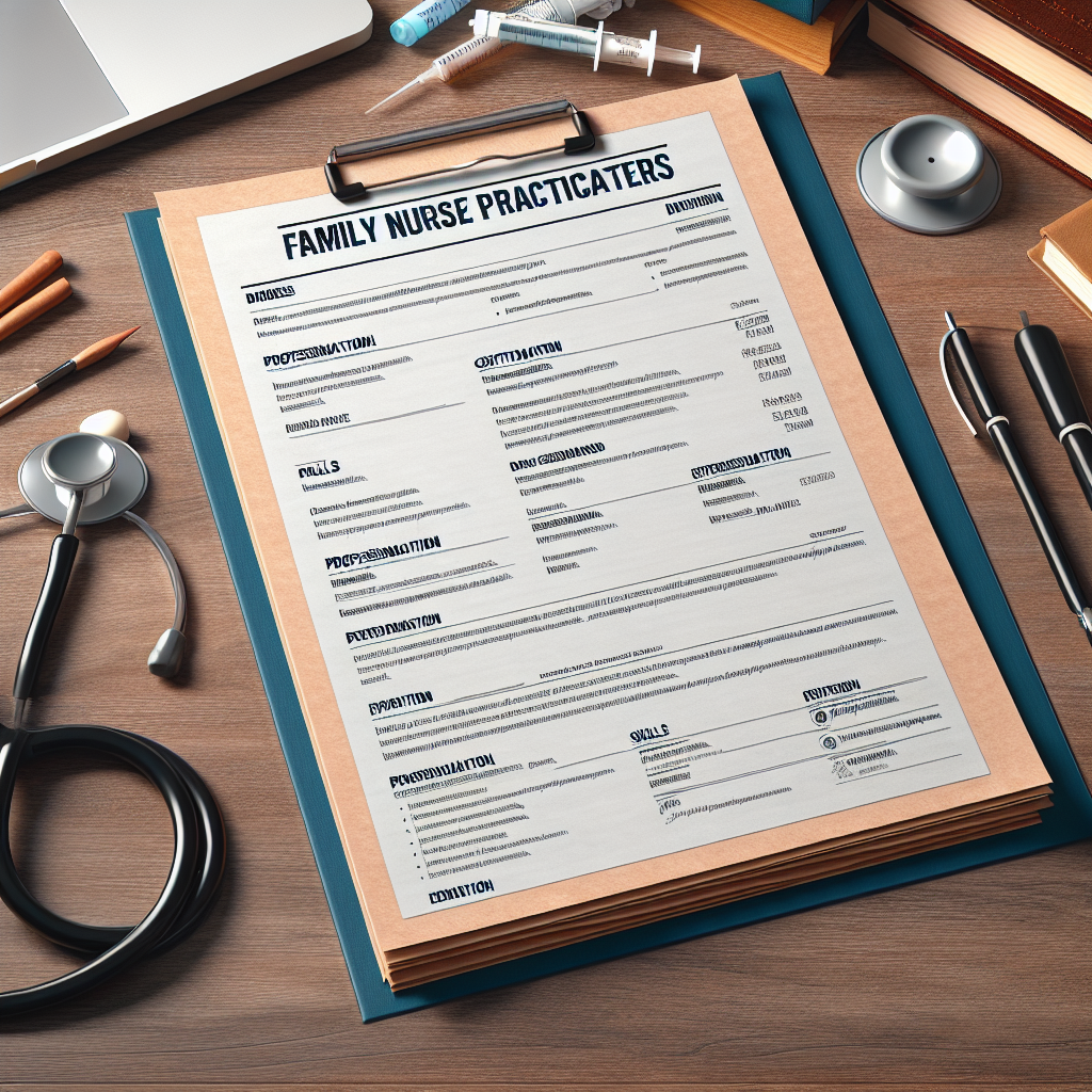 How To Write Credentials For Fnp | Vondy