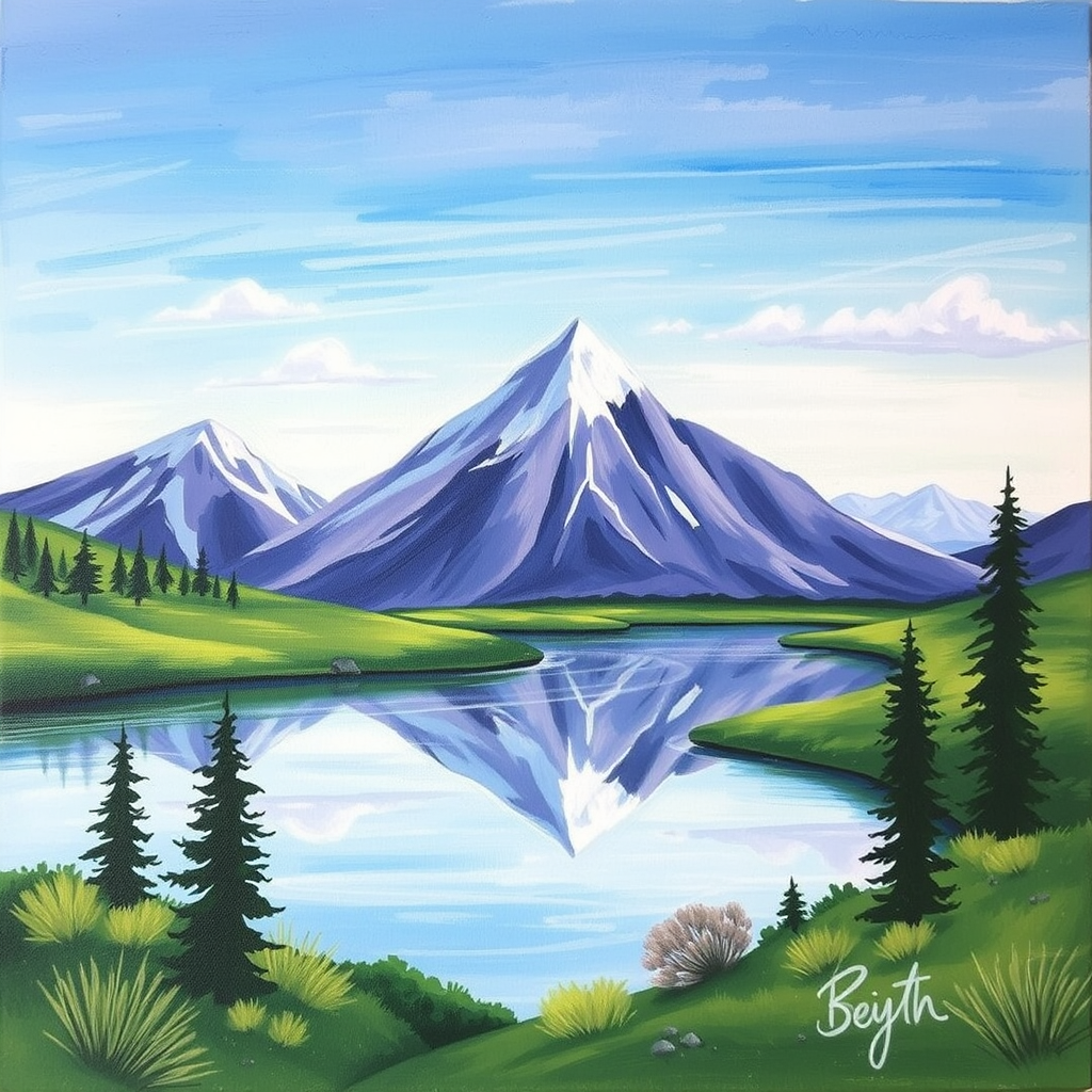 Best Landscape Acrylic Painting Ideas | Vondy