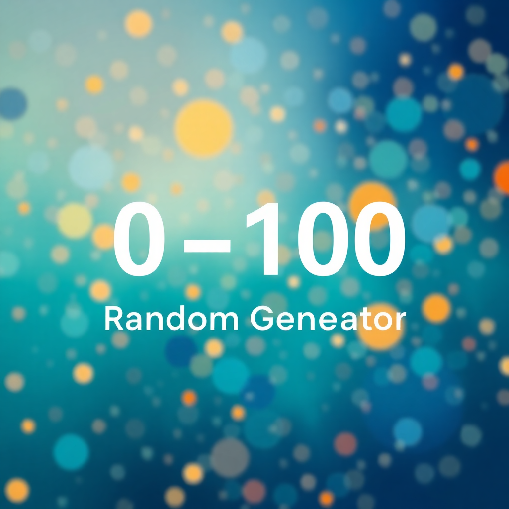 Best 0-100 Random Number Generator | Vondy