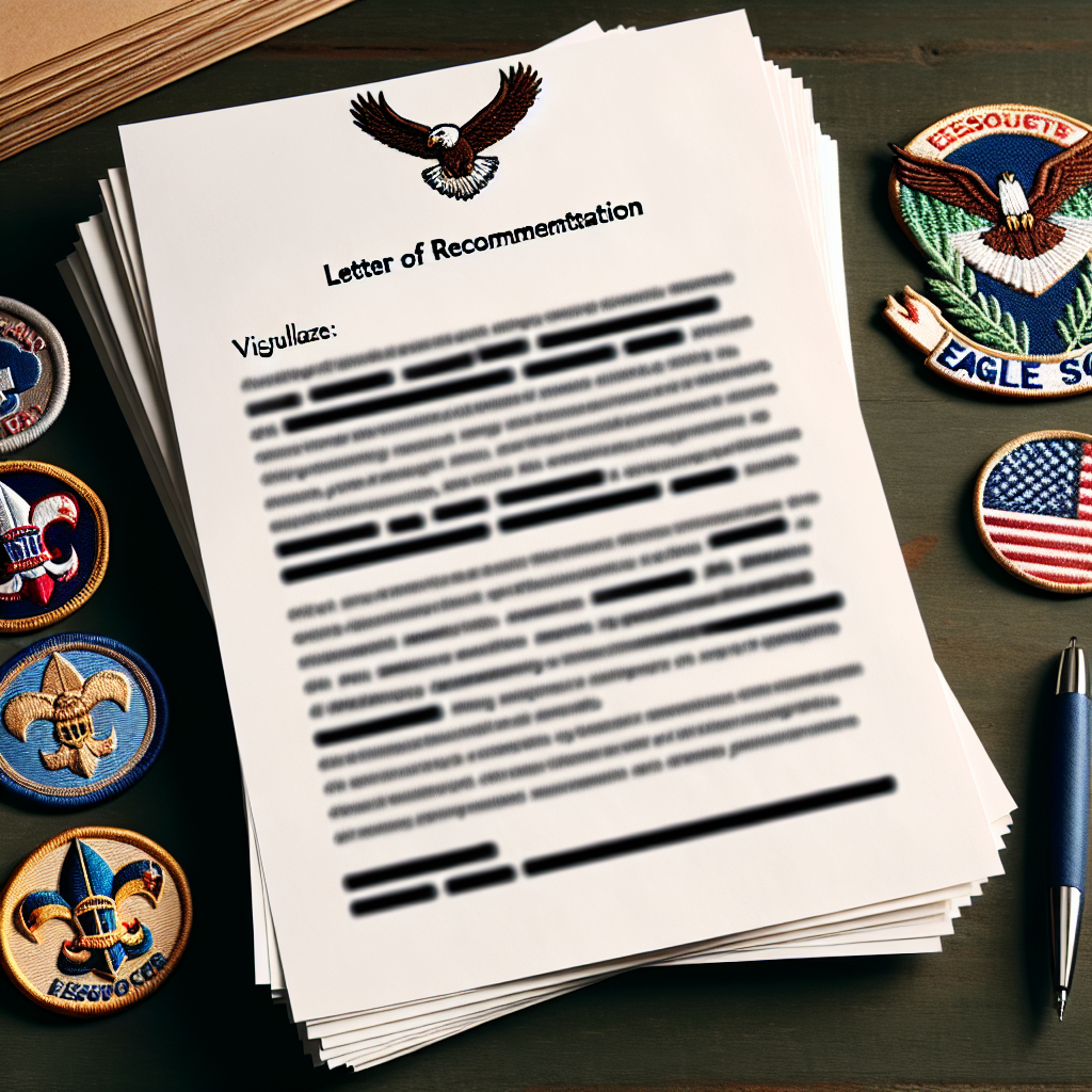 Scouts Writing How To Write An Eagle Scout Letter Of Recommendation | Vondy