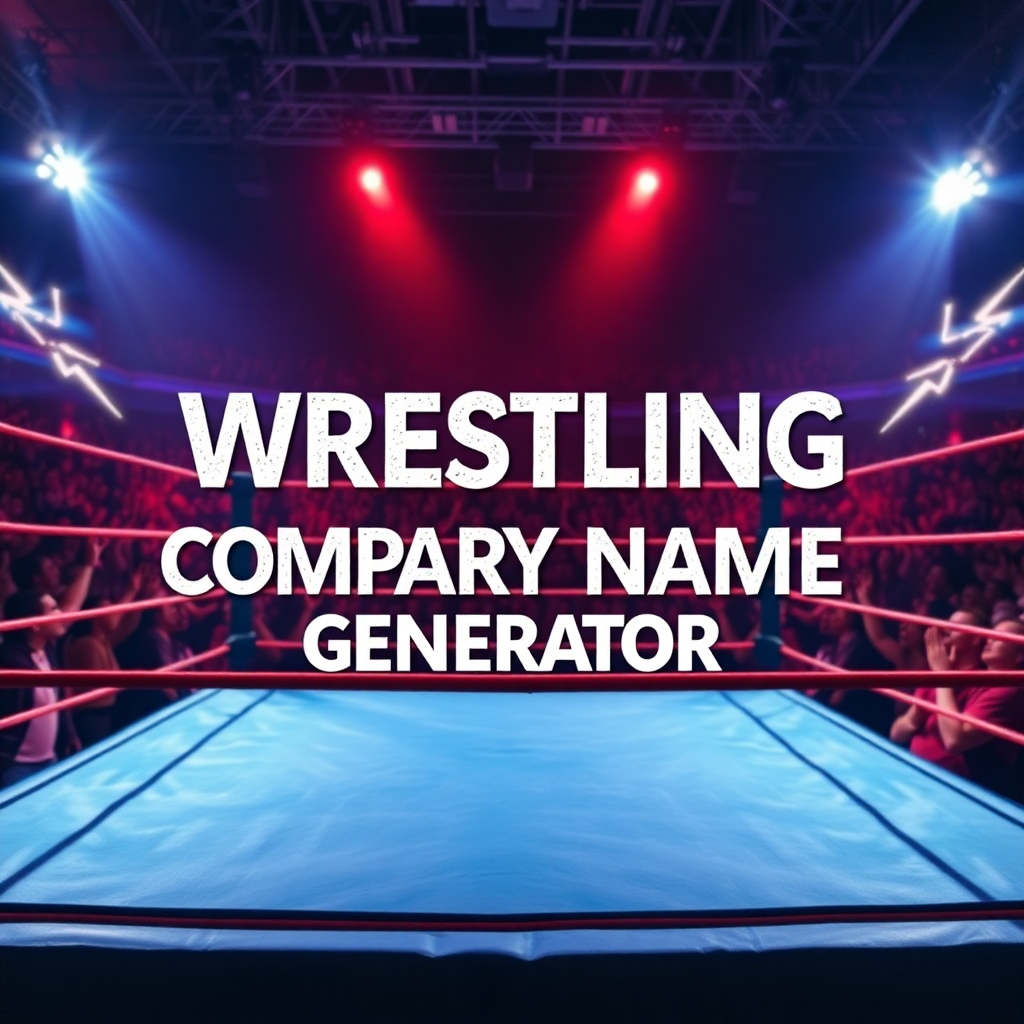 Best Wrestling Company Name Generator | Vondy