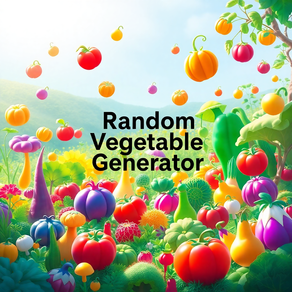 Best Random Vegetable Generator | Vondy