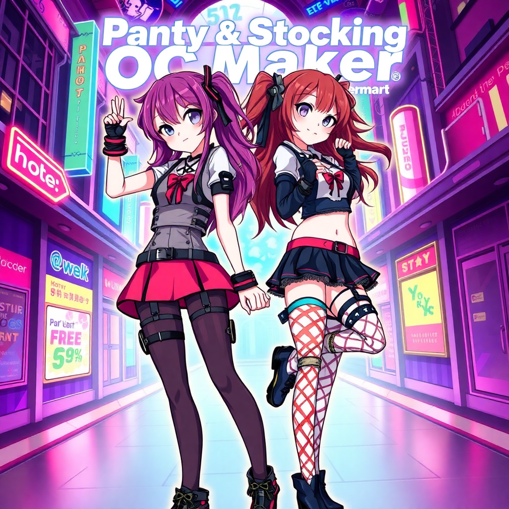 Best Panty And Stocking Oc Maker | Vondy