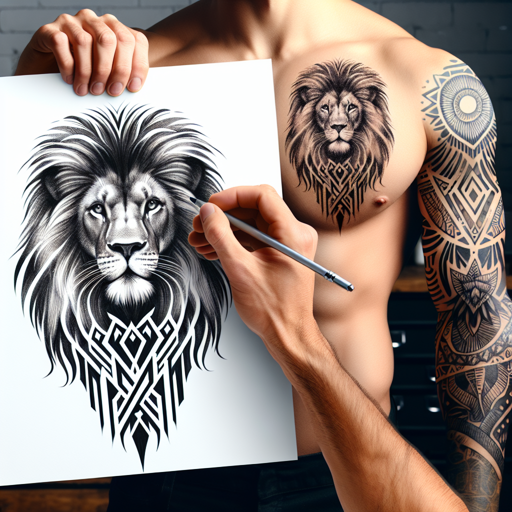 Best Cool Lion Tattoo Ideas | Vondy