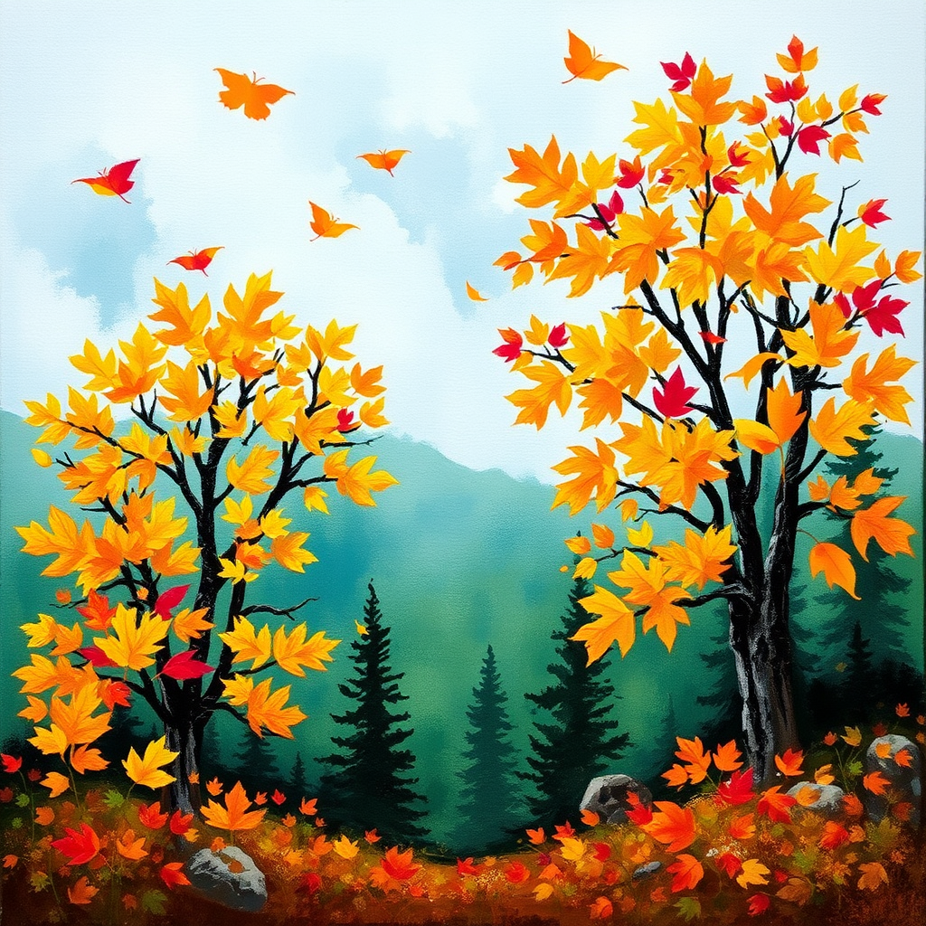 Best Fall Leaves Painting Ideas | Vondy