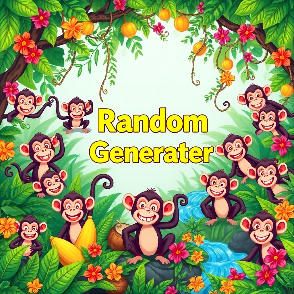 Best Random Monkey Generator | Vondy