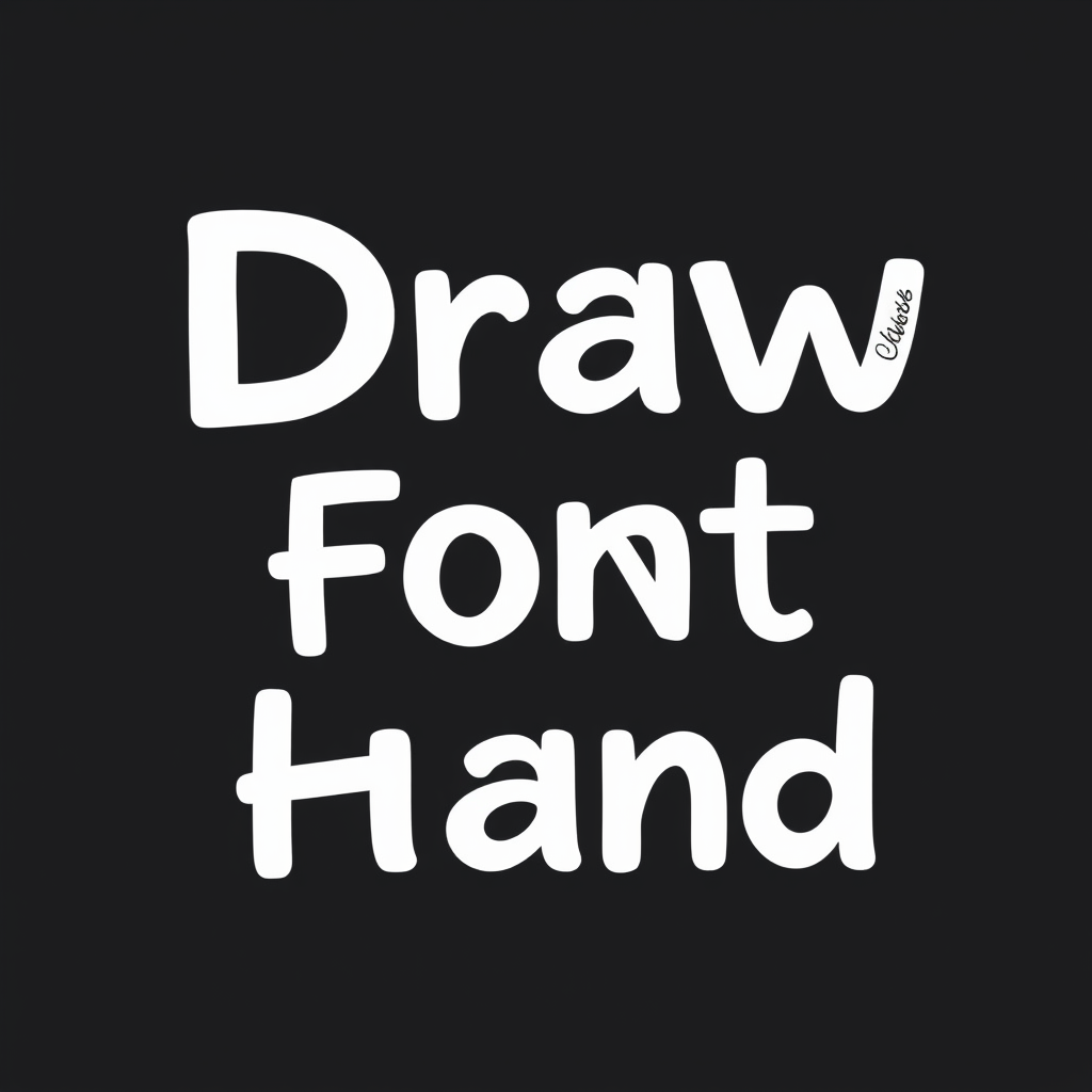 Font Drawing Example Best Font Drawing Ideas | Vondy
