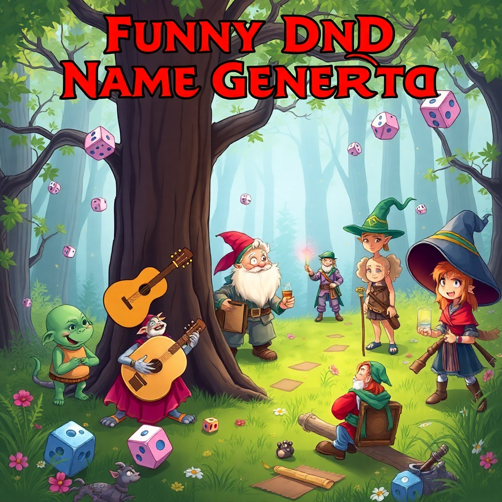 Best Funny Dnd Name Generator | Vondy