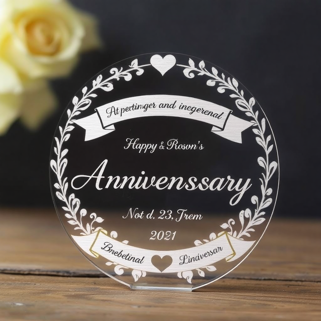 Elegant Wedding Anniversary Engraving Ideas to Celebrate a Lifetime