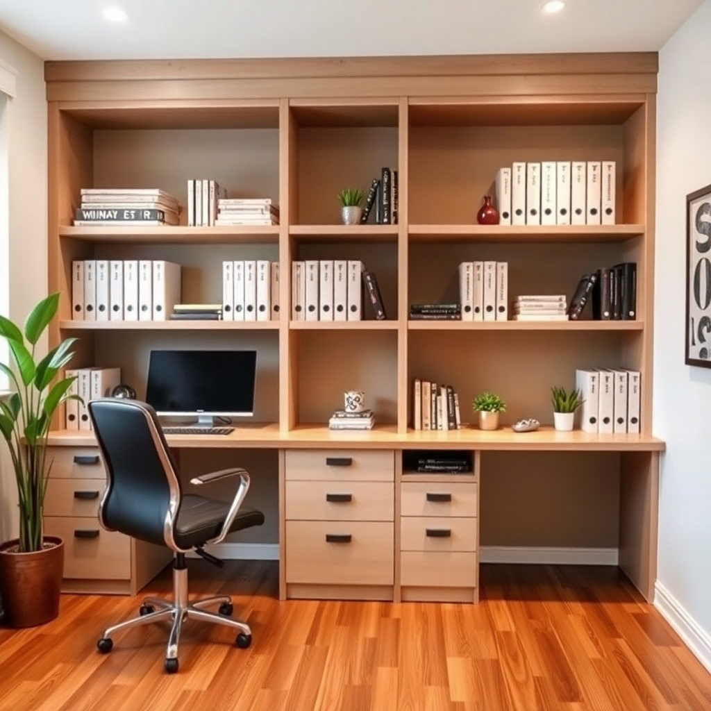 Best Built In Office Shelving Design Ideas Vondy