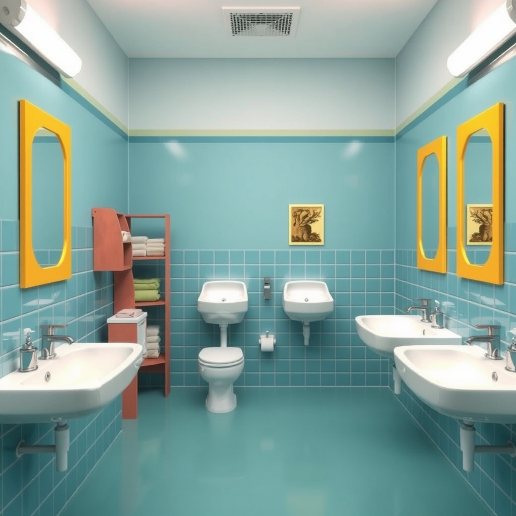 Best School Bathroom Painting Ideas | Vondy