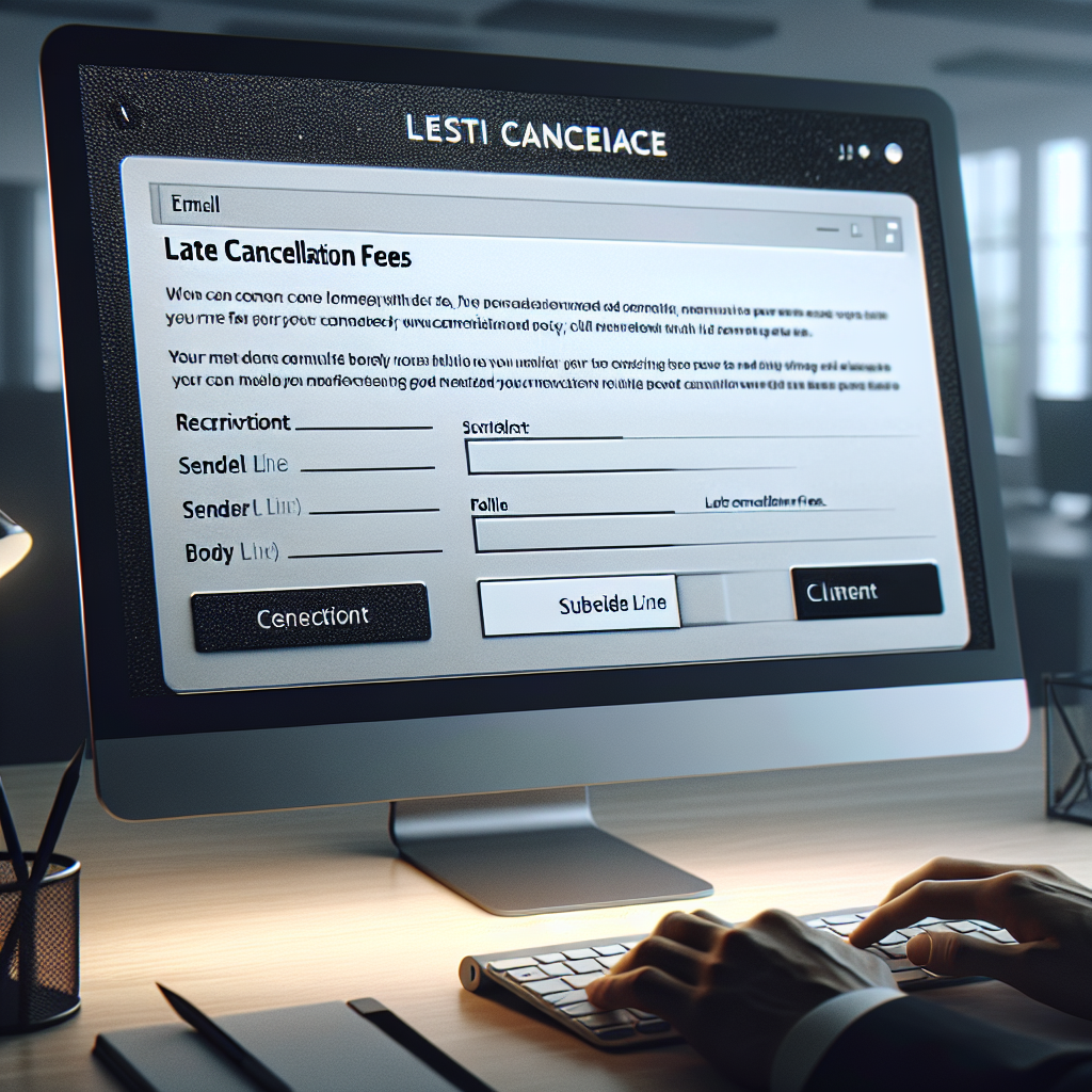 Best Late Cancellation Fee Email Template Vondy Best Late Cancellation Fee Email Template Vondy