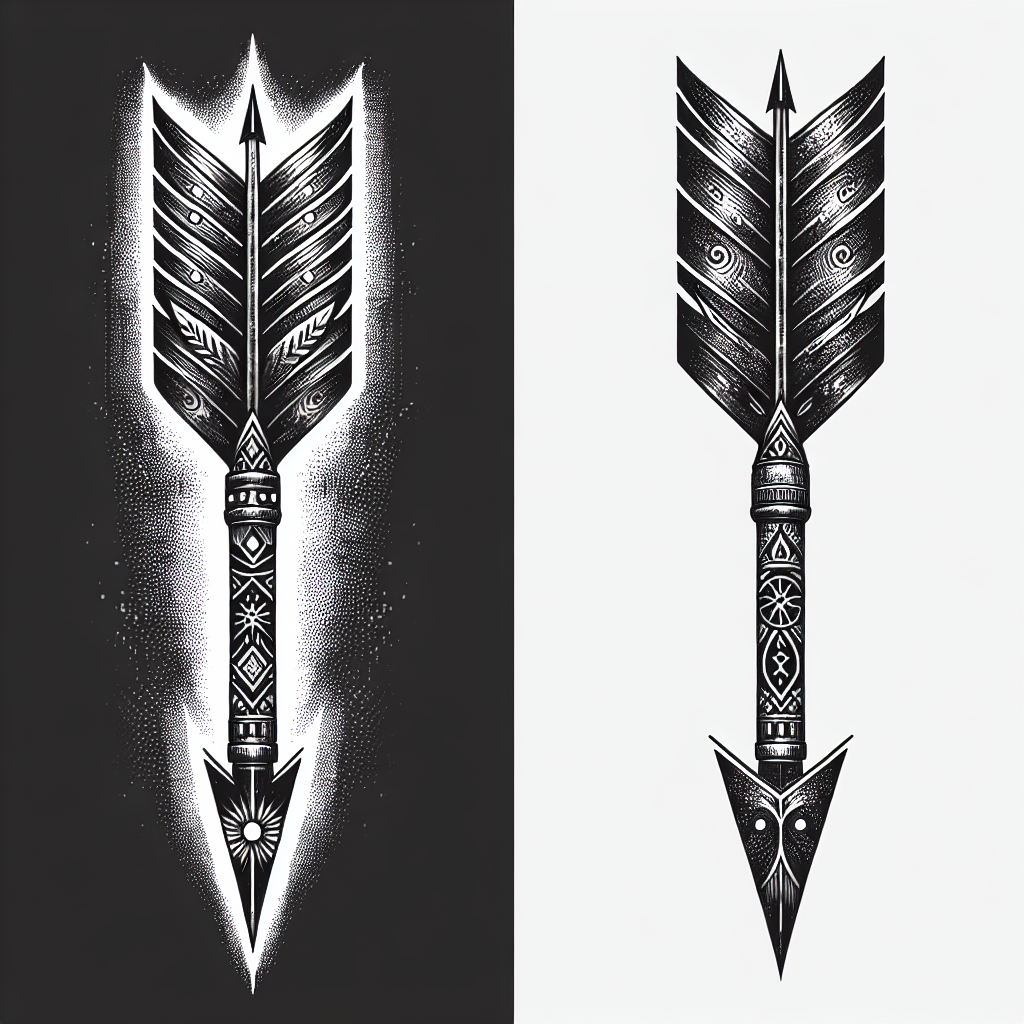 Best Realism Arrow Tattoo Generator | Vondy