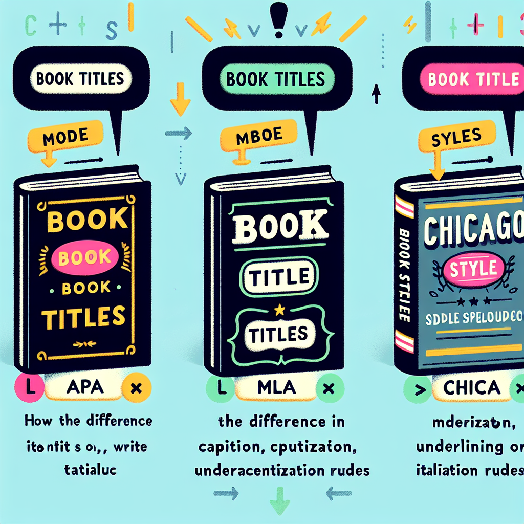 How To Write Book Names | Vondy