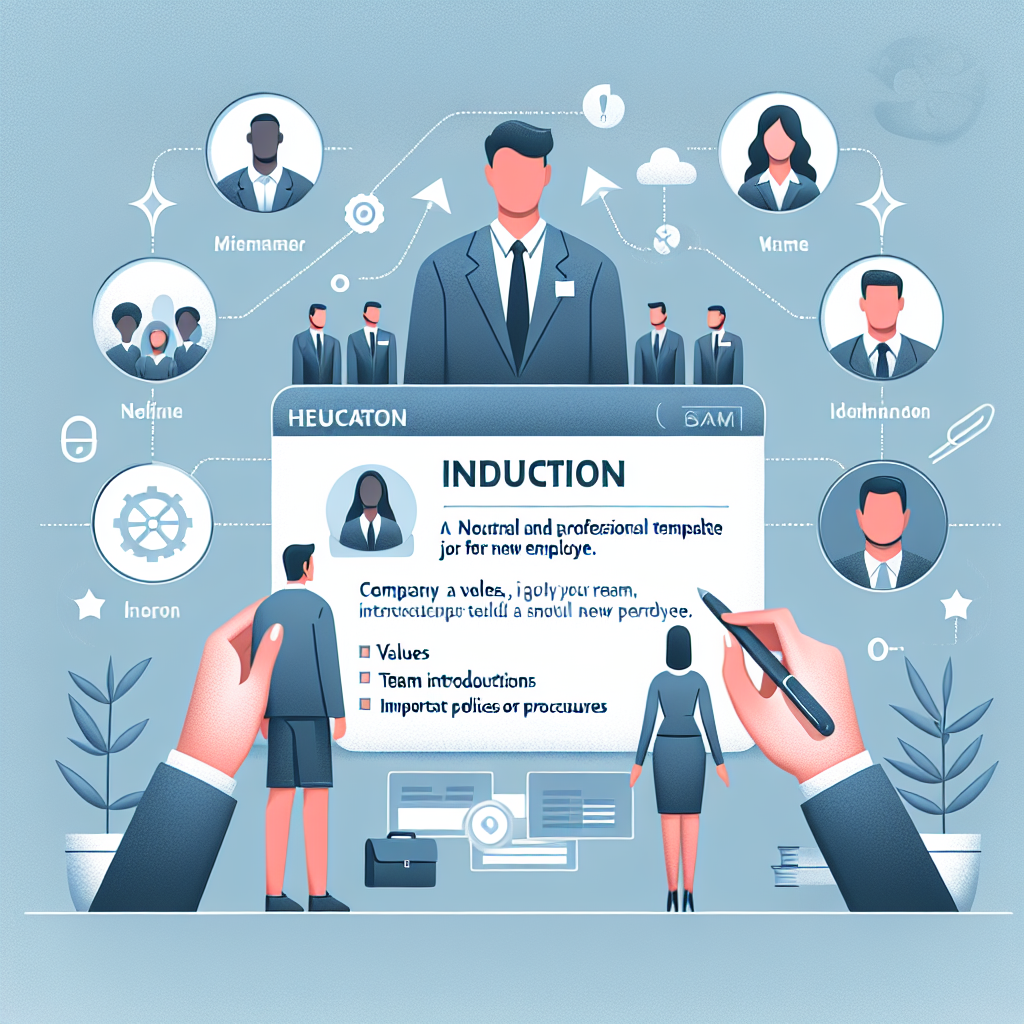 Best Induction Email Template | Vondy