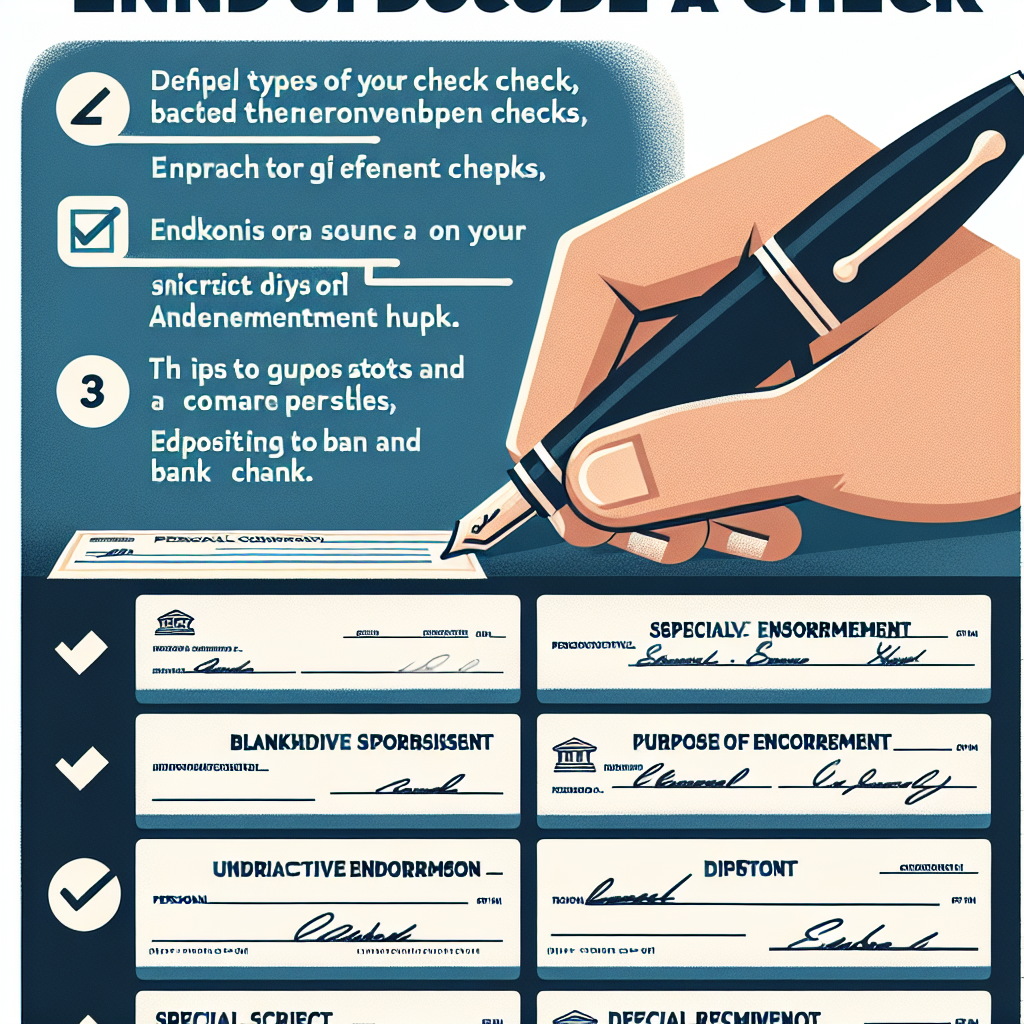 How To Write On The Back Of A Check | Vondy