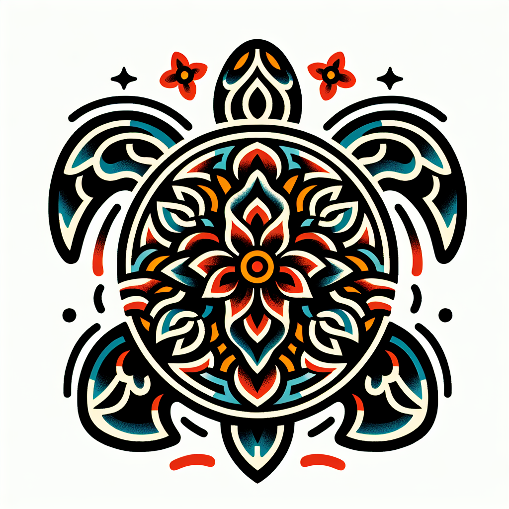 Best American Traditional Turtle Tattoo Generator Vondy