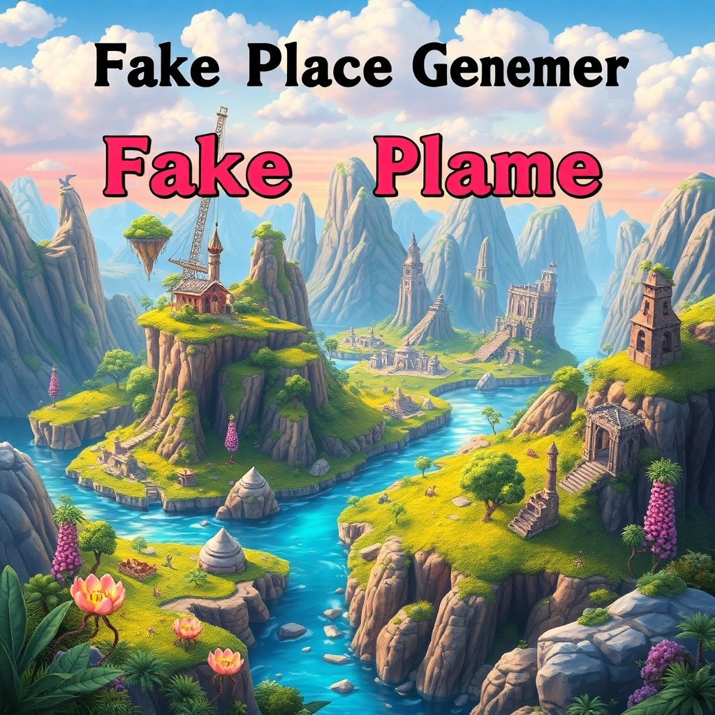 Best Fake Place Name Generator | Vondy