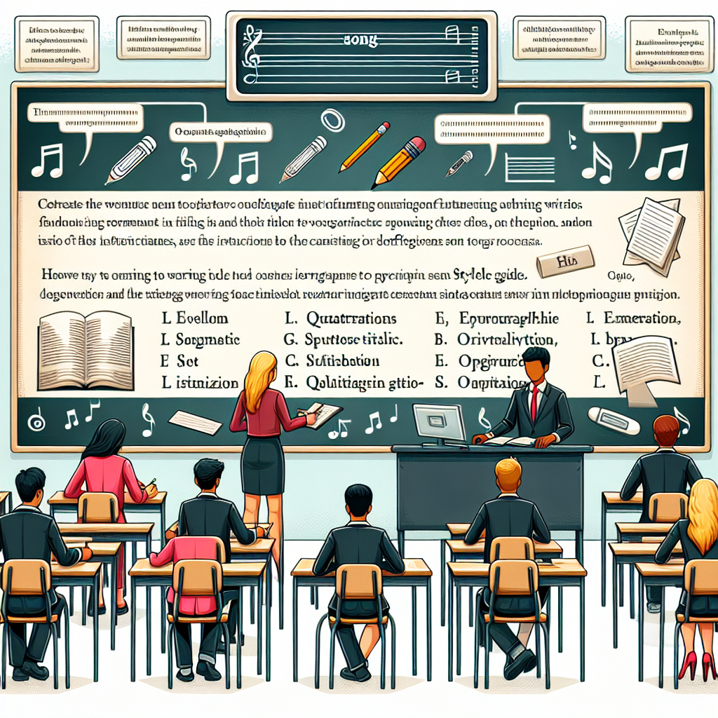 How To Write A Song Title | Vondy