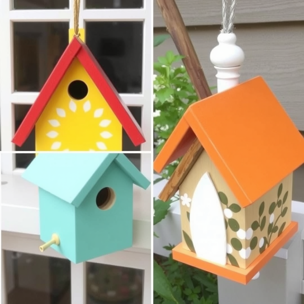 Best Painted Easy Birdhouse Painting Ideas Vondy