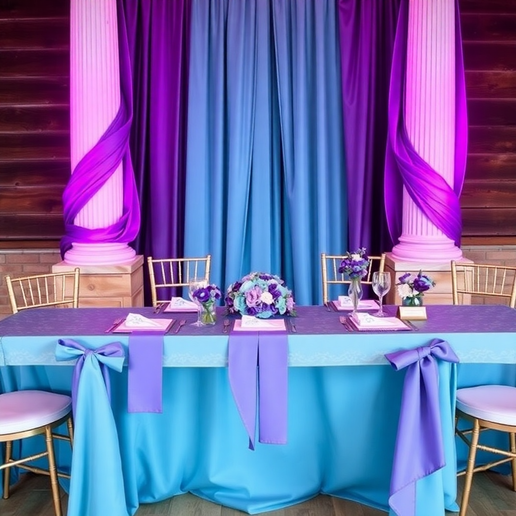 Best Purple And Teal Wedding Ideas | Vondy, image size:1024x1024