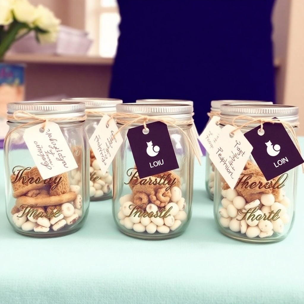 Best Mason Jar Wedding Favors Ideas Vondy