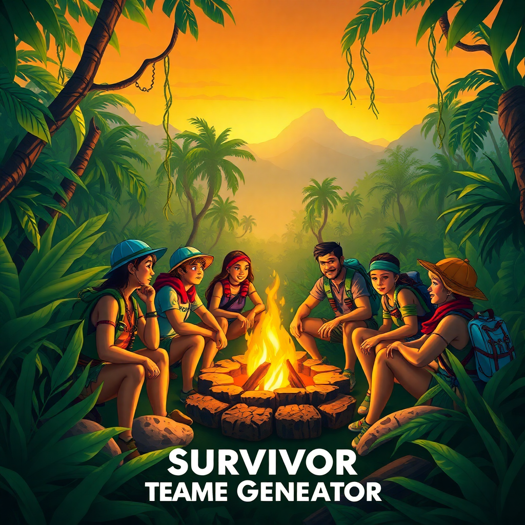 Best Survivor Team Name Generator | Vondy