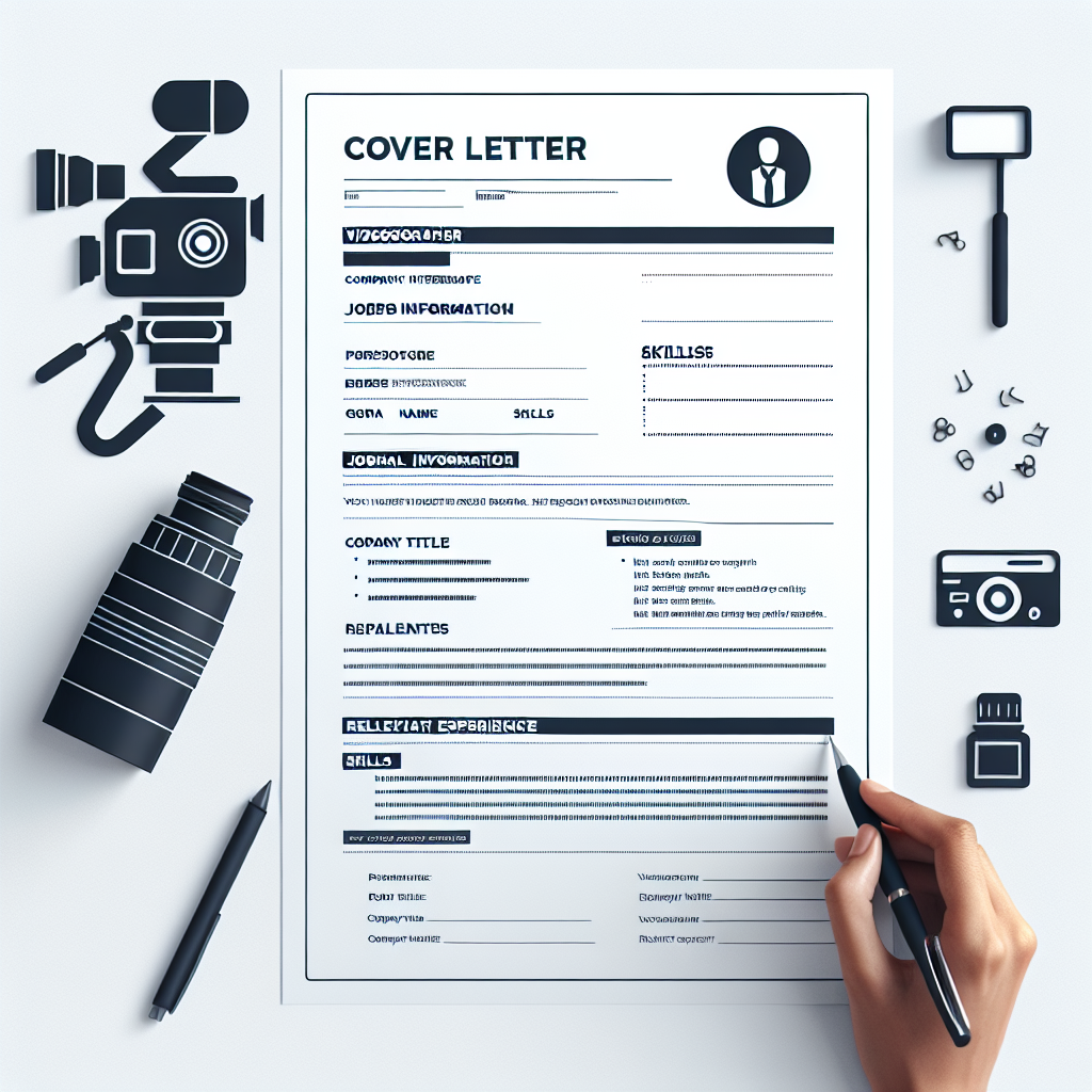 Best Videographer Cover Letter Generator Vondy