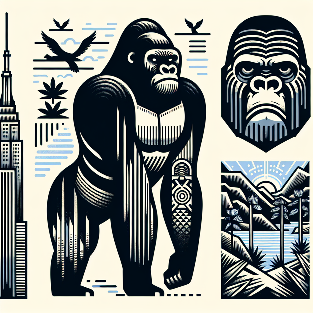 Best King Kong Tattoo Ideas | Vondy