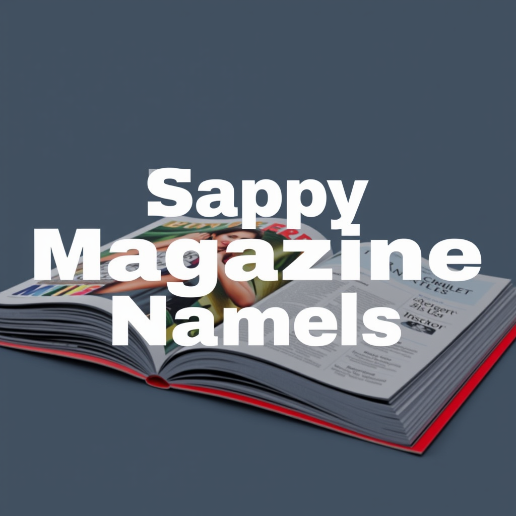 Best Magazine Name Generator | Vondy