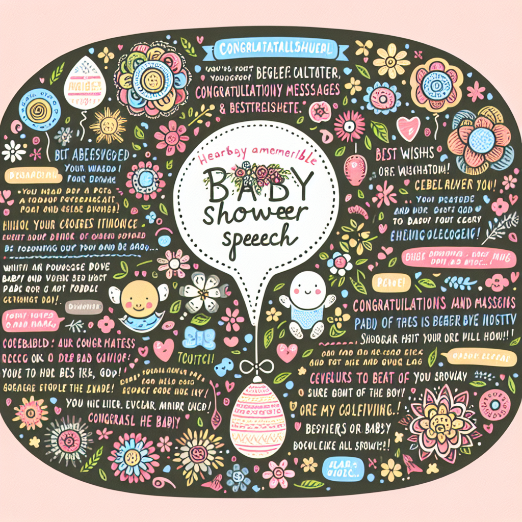 Best Baby Shower Speech Generator Vondy