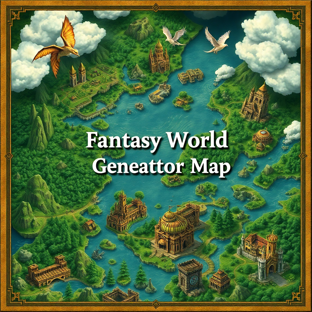 Best Fantasy World Generator Map | Vondy