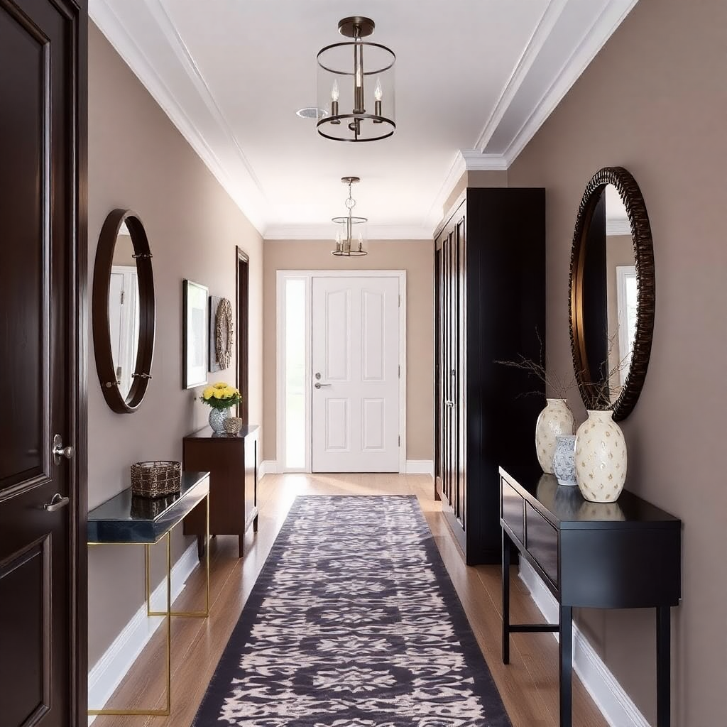 Best Long Narrow Hallway Entrance Decorating Design Ideas Vondy