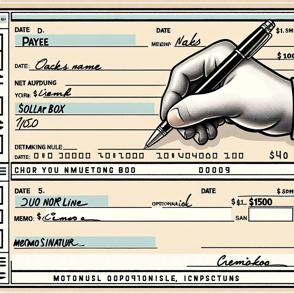 How To Write A Check For $150 | Vondy