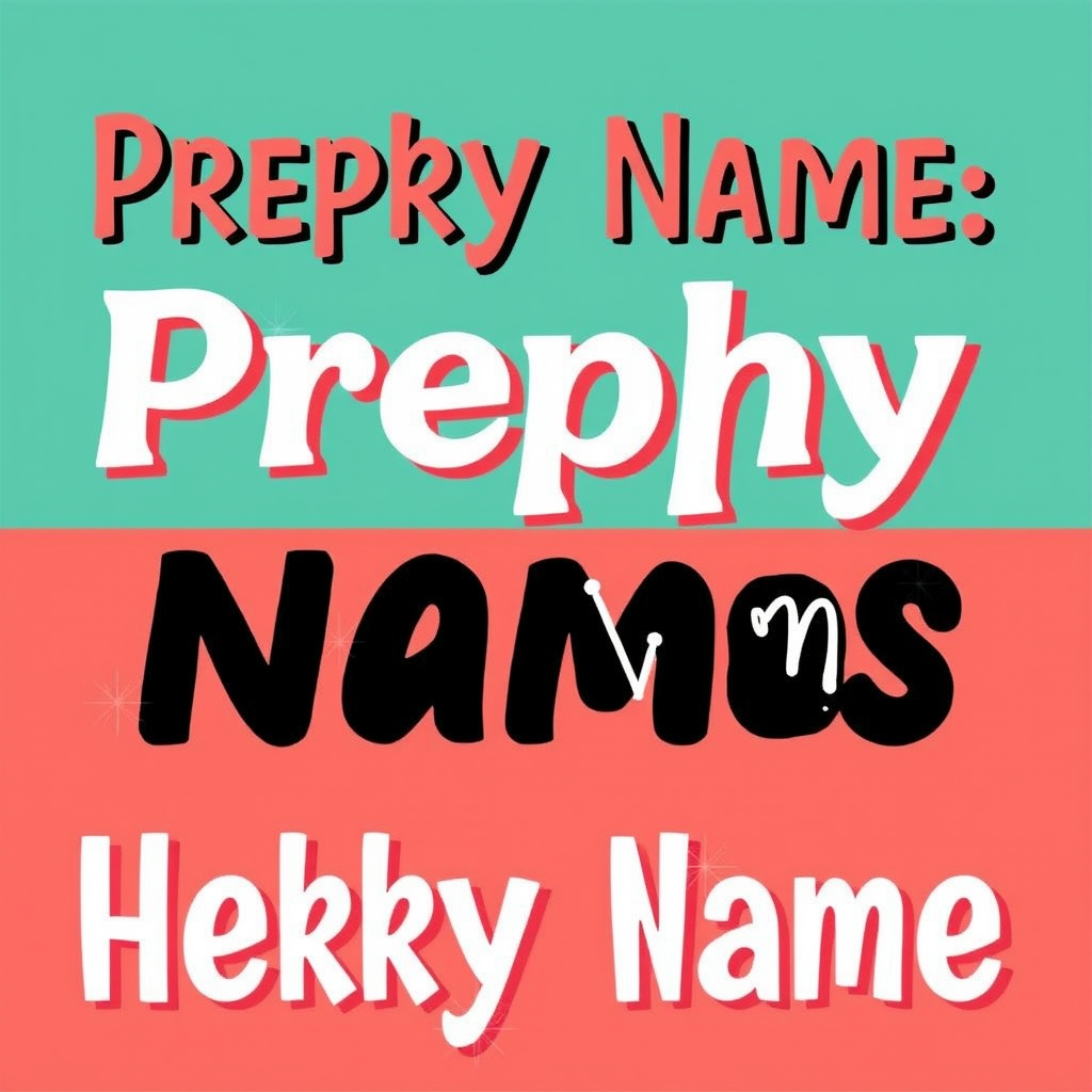 Best Preppy Name Generator | Vondy