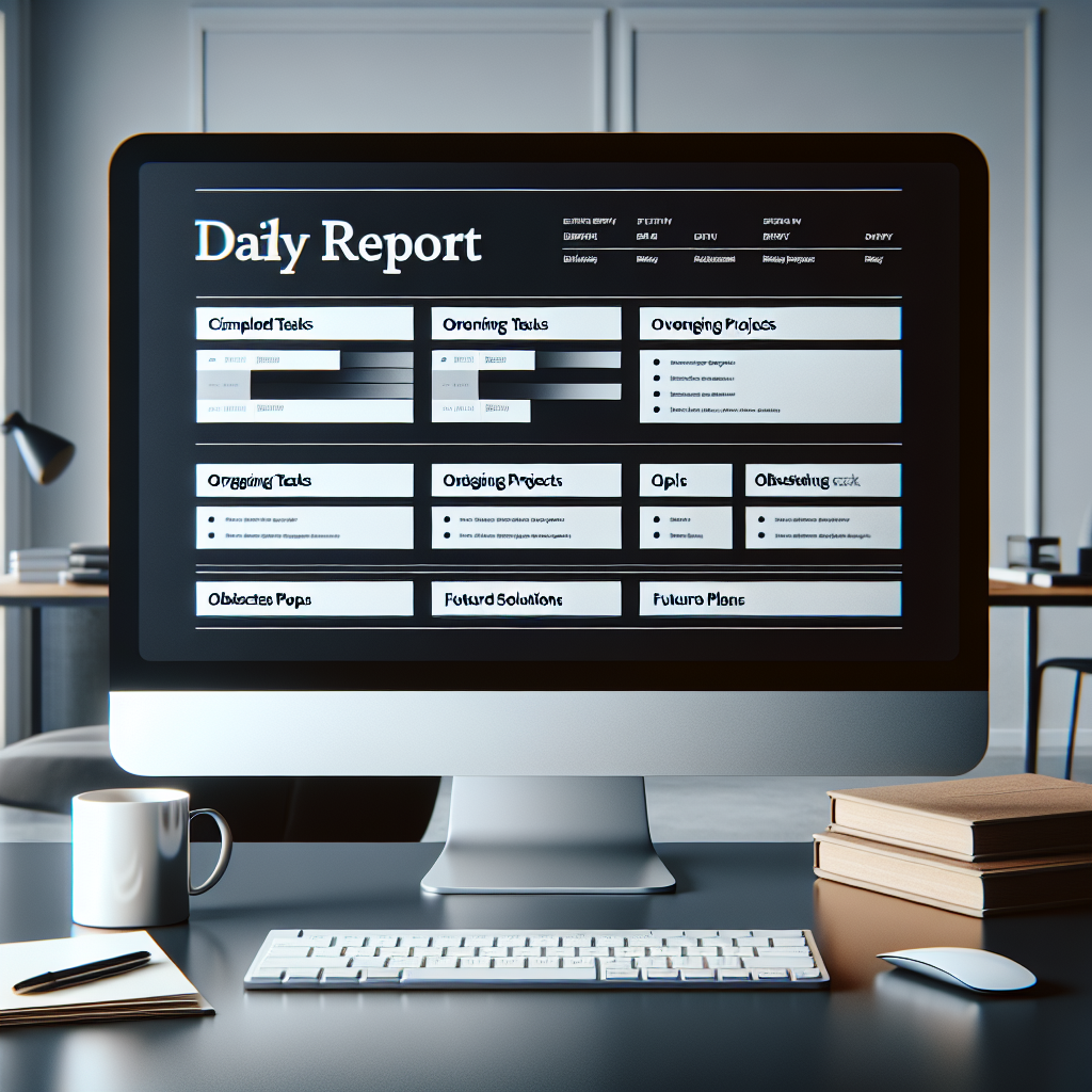 Best Daily Report Email Template | Vondy