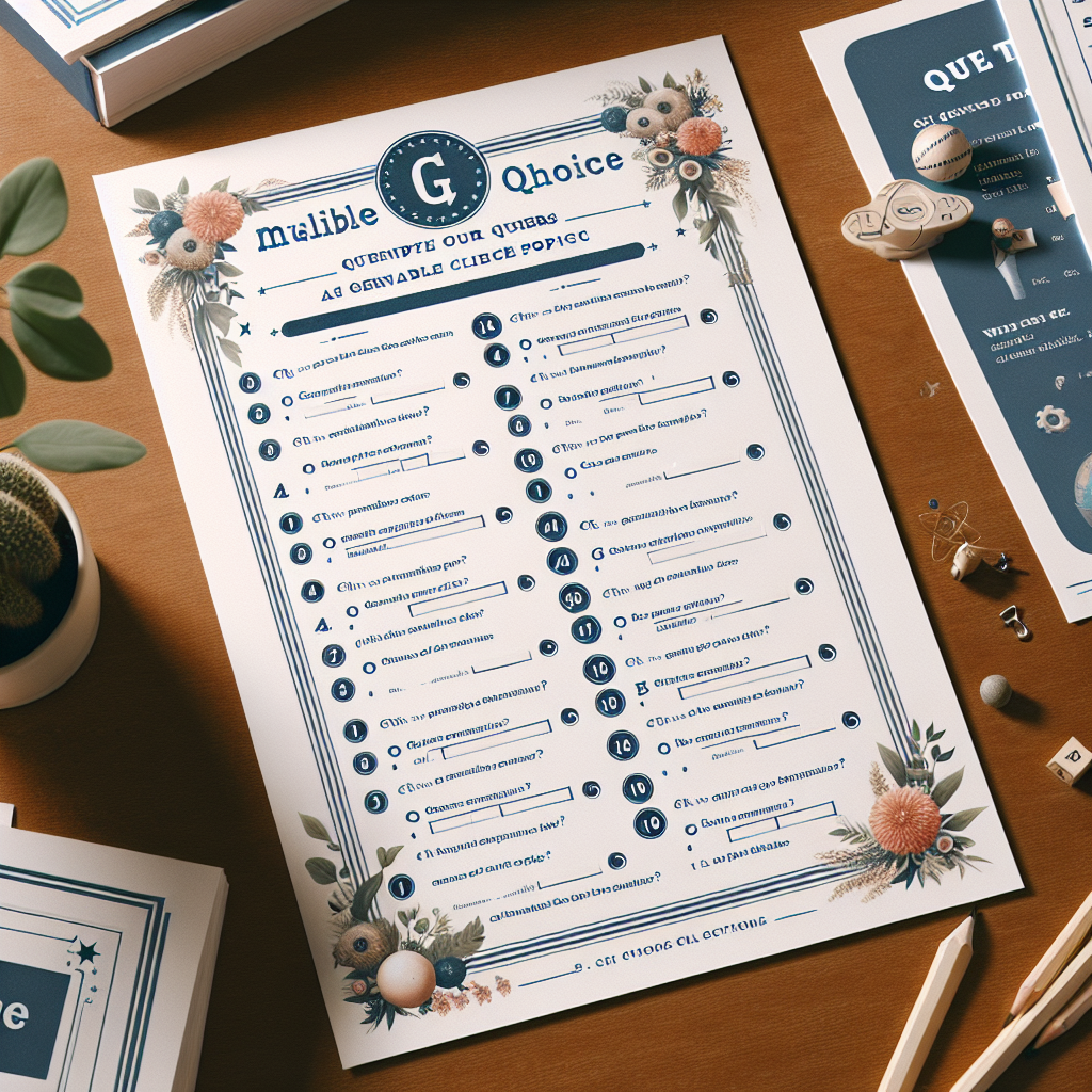 Best Science Multiple Choice Question Generator | Vondy