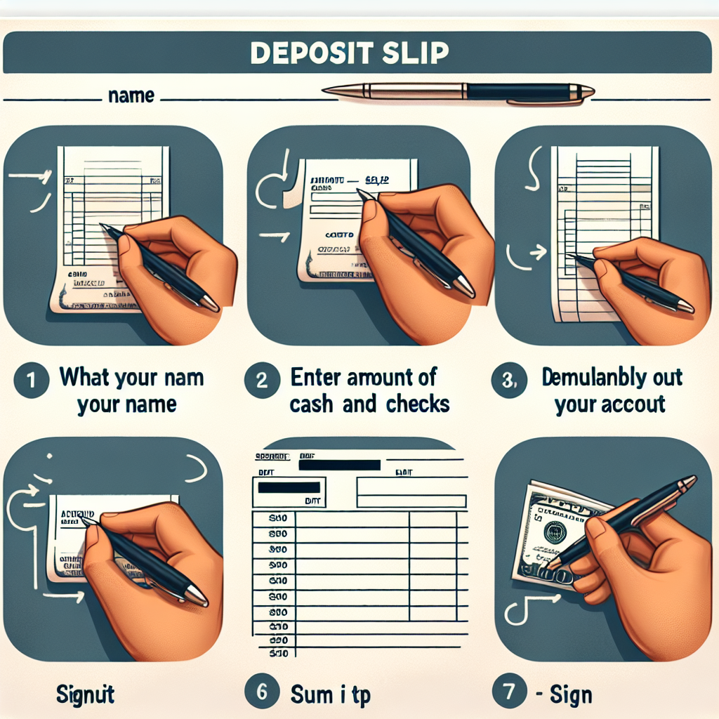How To Write A Deposit Ticket Vondy