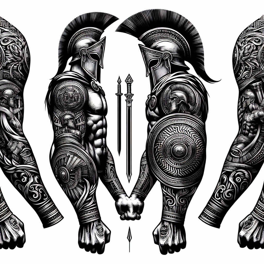 Best Spartan Sleeve Tattoo Ideas | Vondy