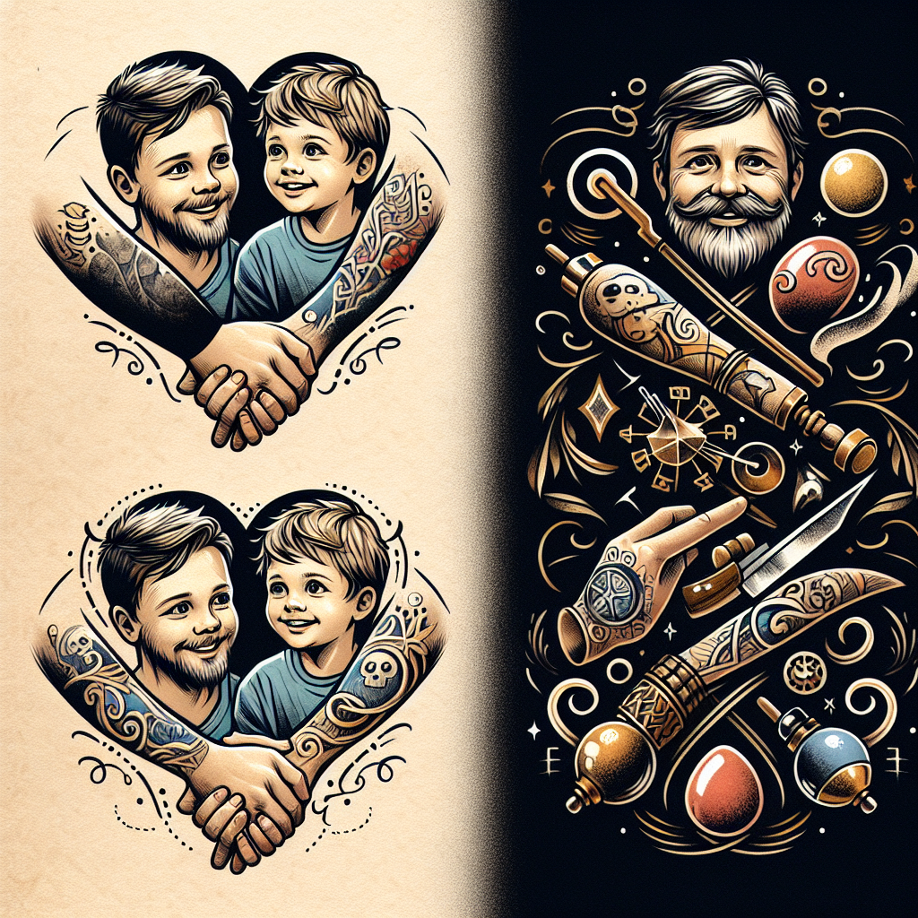 Father 2 Sons Tattoo: Meaningful Family Tattoos for Generations