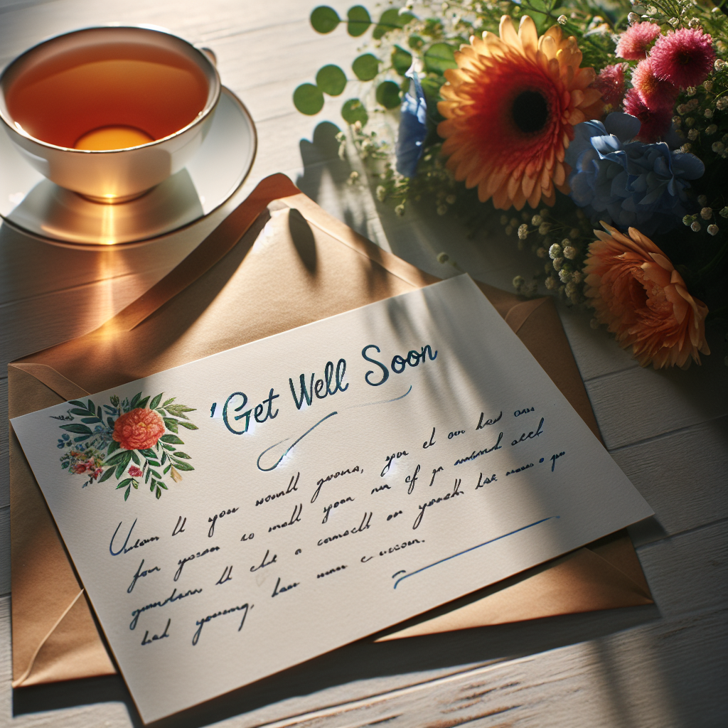 How To Write A Get Well Soon Letter Vondy