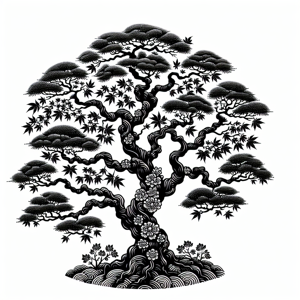 Best Japanese Tree Tattoo Generator | Vondy