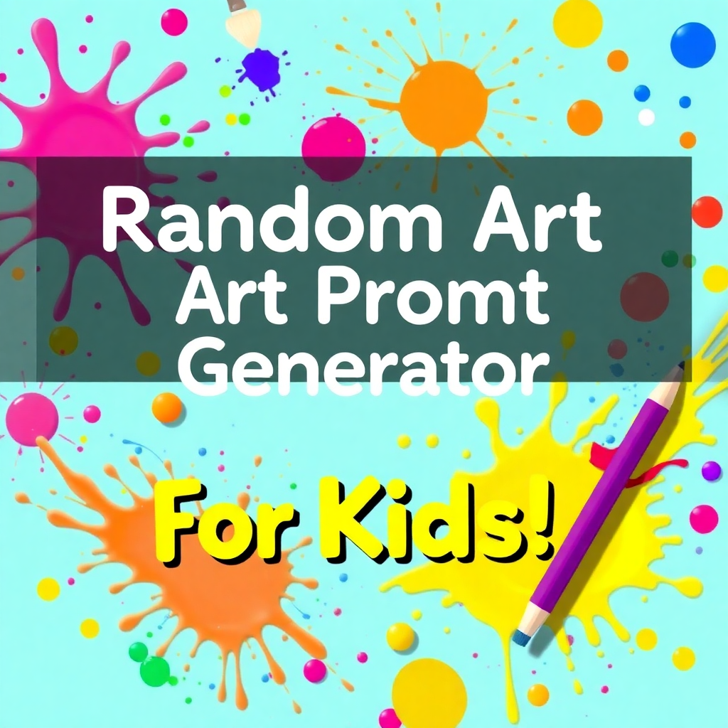 Best Random Art Prompt Generator For Kids | Vondy