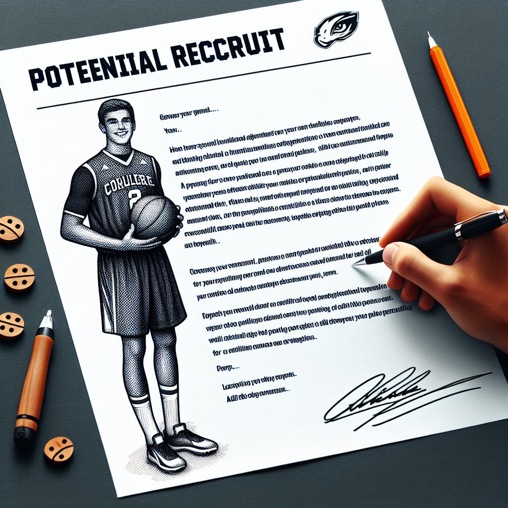 How To Write A Letter To A College Coach Vondy