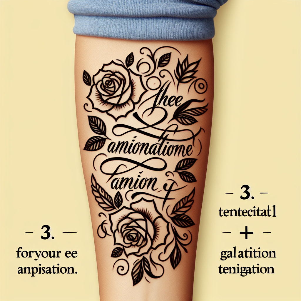 Powerful 3-Word Quotes for Tattoos