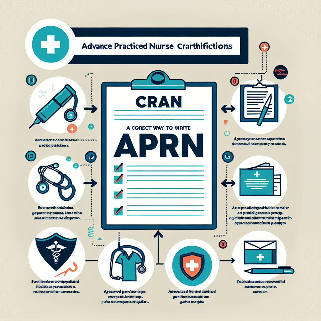 How To Write Aprn Credentials | Vondy