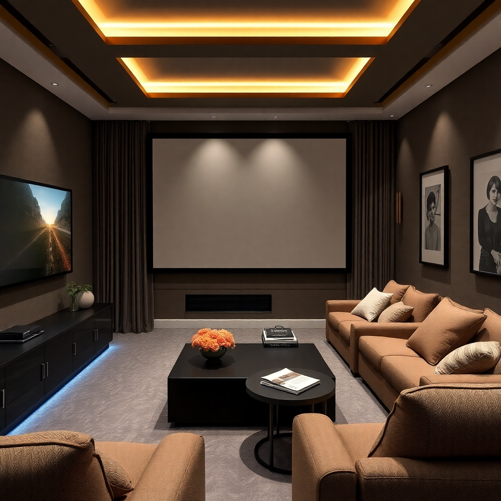 Best Small Home Theater Design Ideas | Vondy