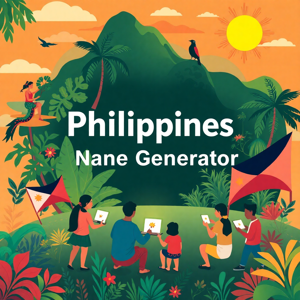 Best Philippines Name Generator Vondy